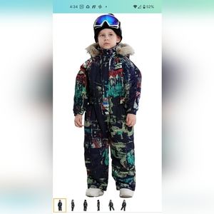 Bluemagic Kid's Snowsuits Overalls Ski Suits 7 years 125 cm